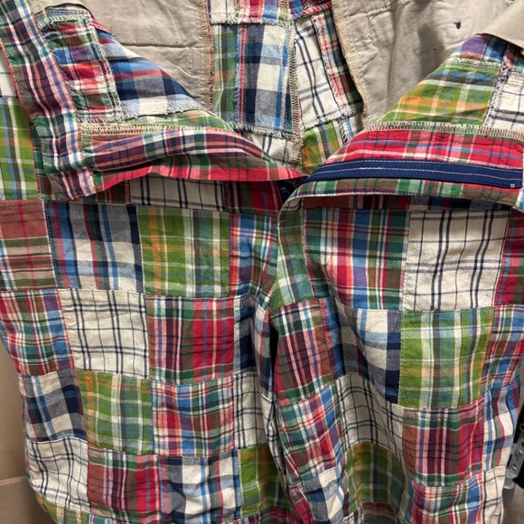 Old Navy Multicoloured Plaid Short Size 35 - Picture 2 of 2